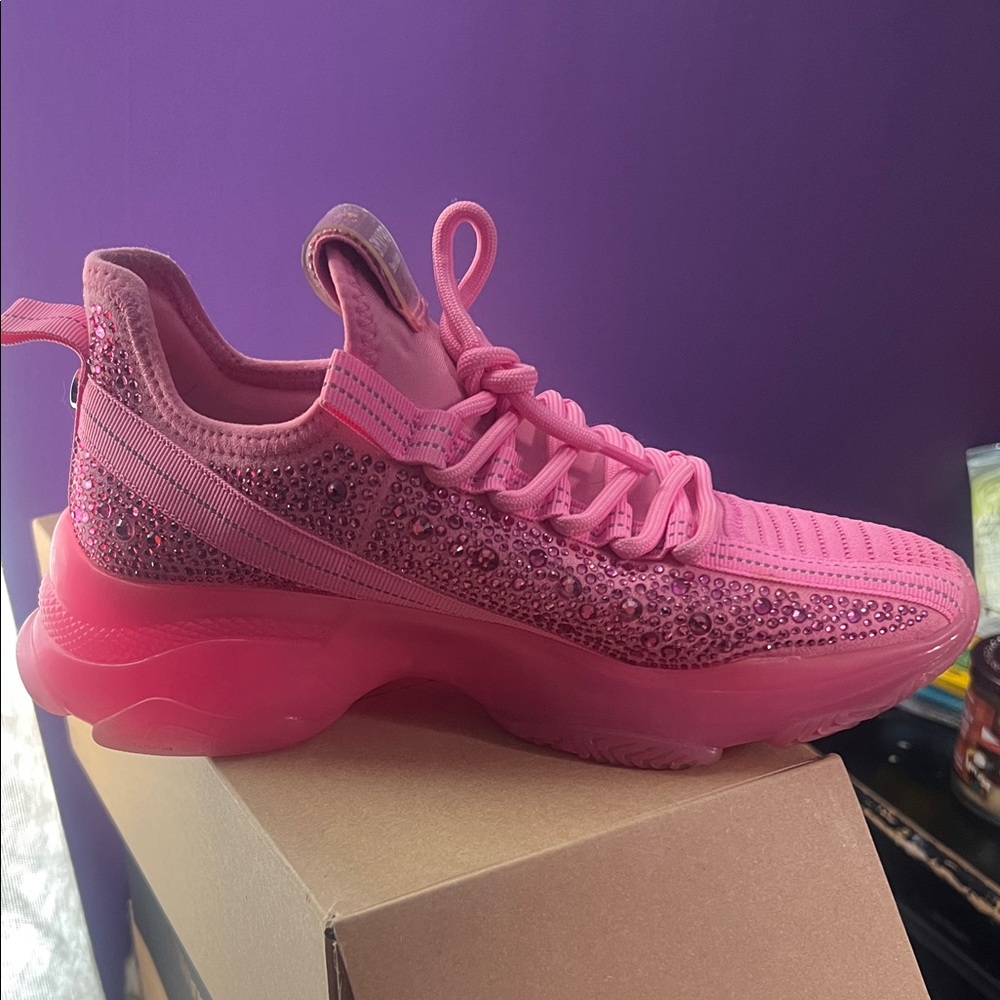 Steve Madden Vibrant Pink Sneakers